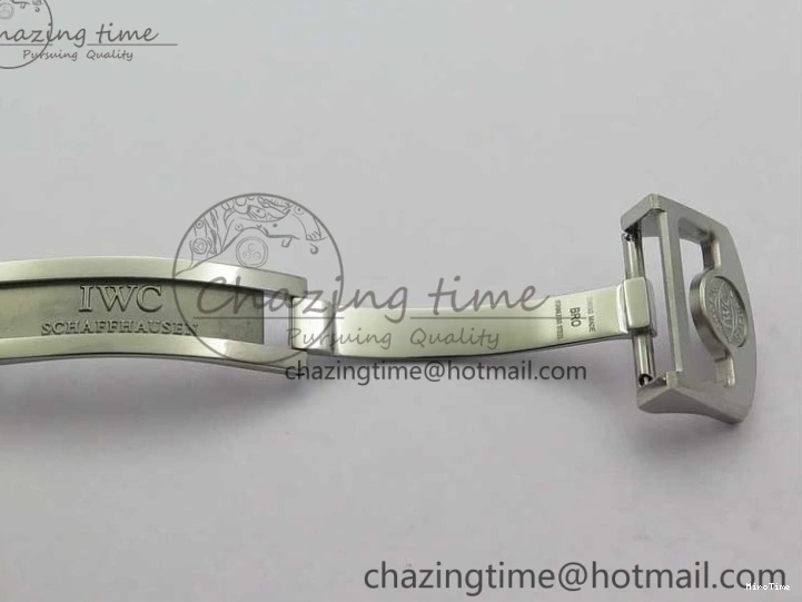 MIROTIME 0325 WeatherProof Portugieser Chronograph Edition “150 Years” IW371602 ZF 1:1 Best Edition White Dial on Black Leather Strap A7750 (Slim Movement) 7120